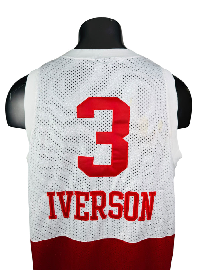 ALLEN IVERSON PHILADELPHIA SIXERS VINTAGE RETRO 2000'S NIKE JERSEY ADULT XL