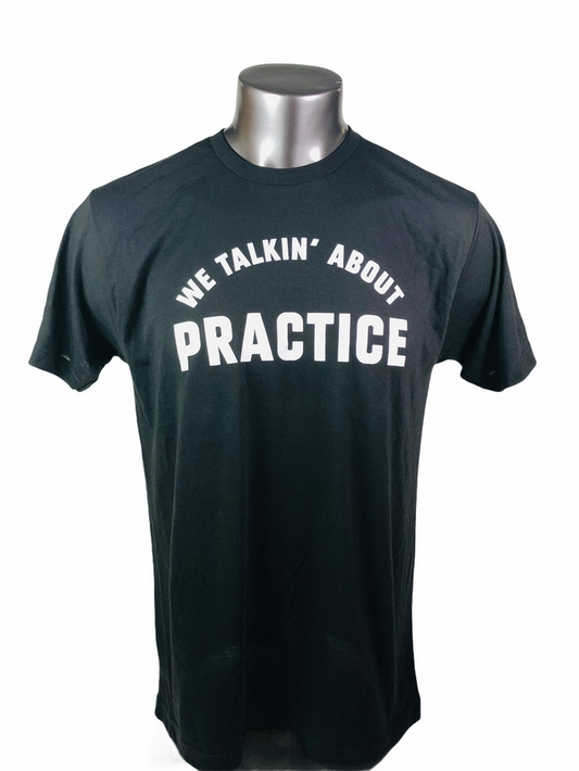 ALLEN IVERSON PHILADELPHIA SIXERS WE TALKIN' ABOUT PRACTICE  RETRO ADULT T-SHIRT