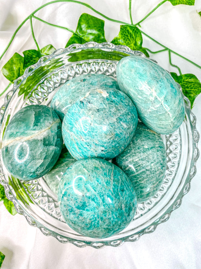 Amazonite Palmstone