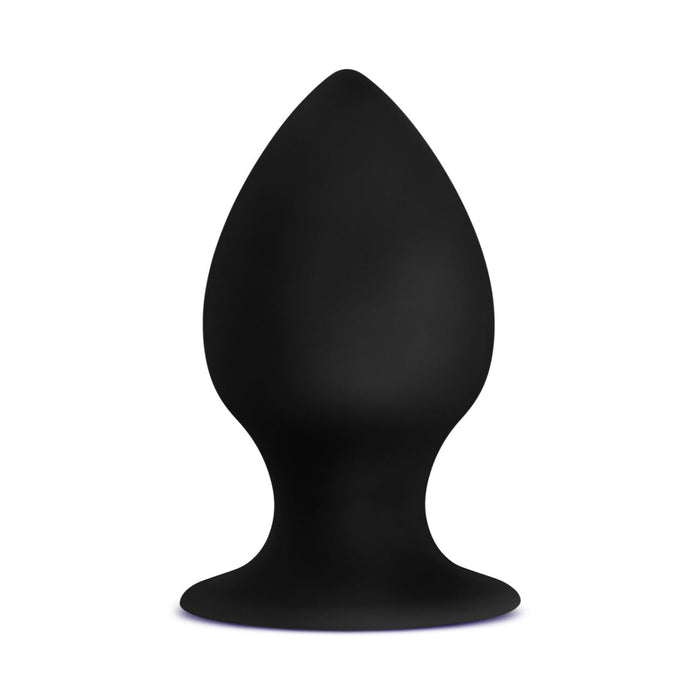 Anal Adventures Platinum Silicone Anal Stout Plug Kit Black  Intimates Adult Boutique