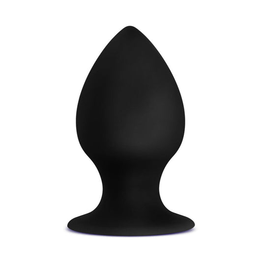 Anal Adventures Platinum Silicone Anal Stout Plug Kit Black  Intimates Adult Boutique