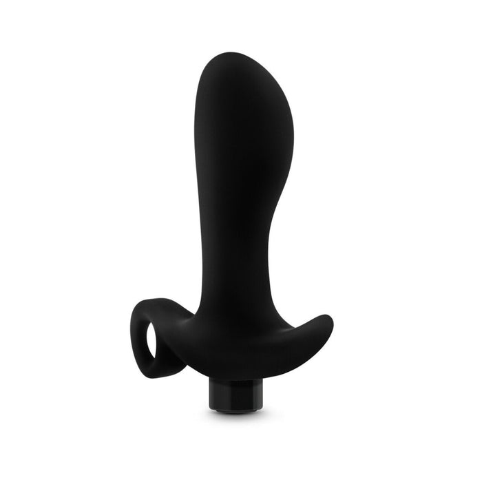 Platinum Silicone Vibrating Prostate Massager for Men Intimates Adult Boutique