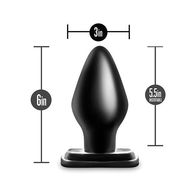 Anal Adventures XXL Plug Black | Anal Toys Intimates Adult Boutique