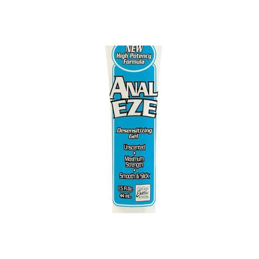 Anal-eze Tube 1.5 Oz Lubricant for Comfort Intimates Adult Boutique