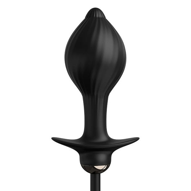 Anal Fantasy Elite Auto-throb Inflatable Anal Plug Black Intimates Adult Boutique