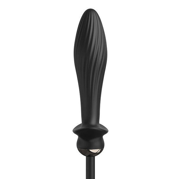 Anal Fantasy Elite Auto-throb Inflatable Anal Plug Black Intimates Adult Boutique