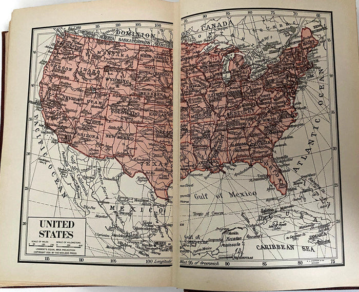 Antique Book, The New Human Interest Library Volume V Around the World at Duckwells