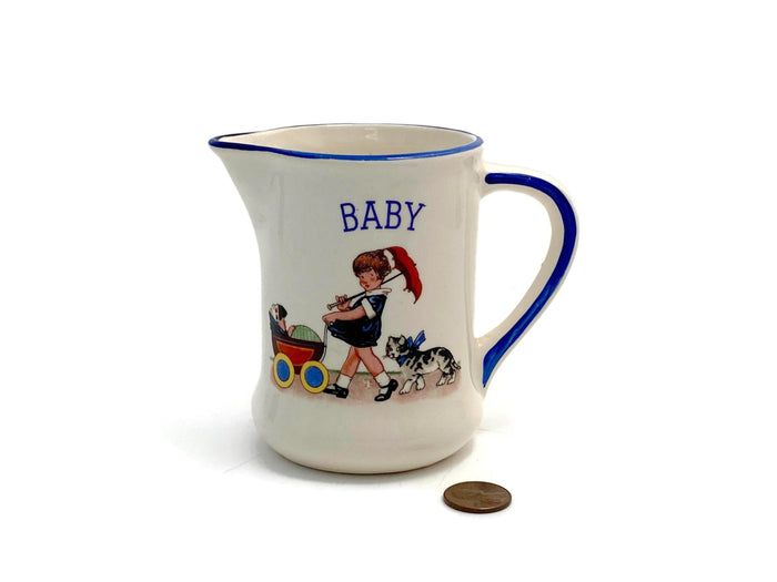 Antique Ceramic Baby Pitcher at Duckwells