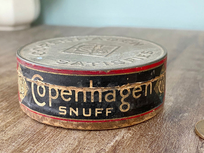 Antique Copenhagen Tin at Duckwells