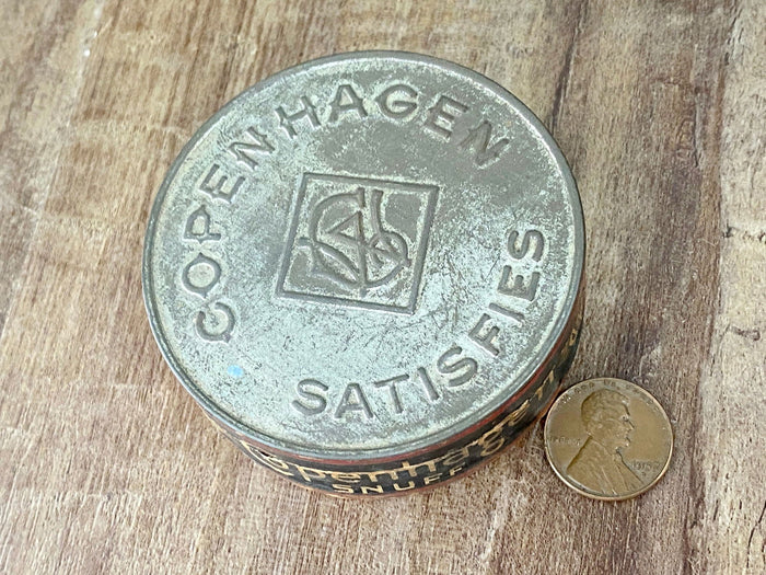 Antique Copenhagen Tin at Duckwells
