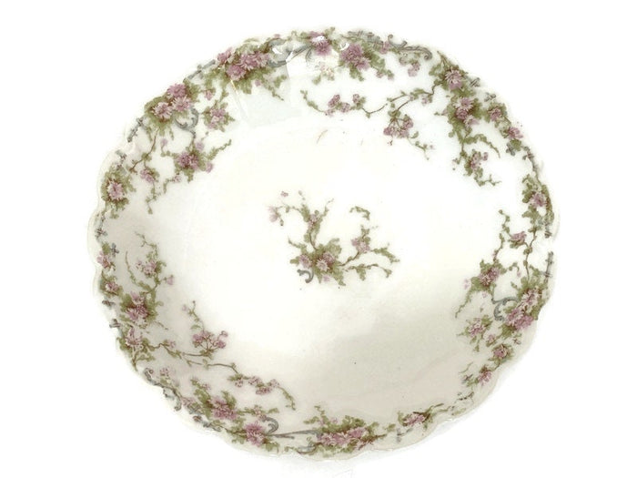 Antique French Limoges Bowl, Theodore Haviland 1903 Mark at Duckwells