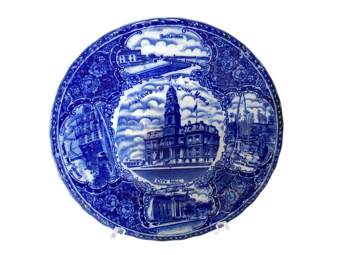 Antique Lynn Massachusetts Souvenir Plate at Duckwells