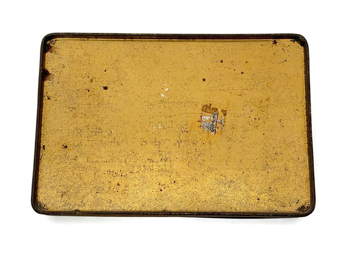 Antique Tobacco Tin Rare Collectible Advertising for Nadir Cigarette at Duckwells