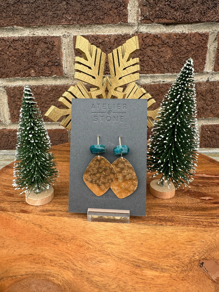 Apatite Stepping Stone Earrings
