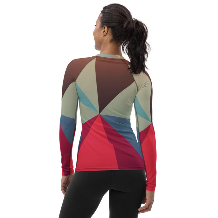Apex Women's Rash Guard - Bloom Seventy Seven