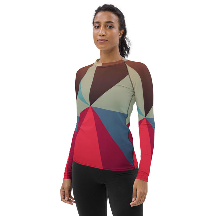 Apex Women's Rash Guard - Bloom Seventy Seven