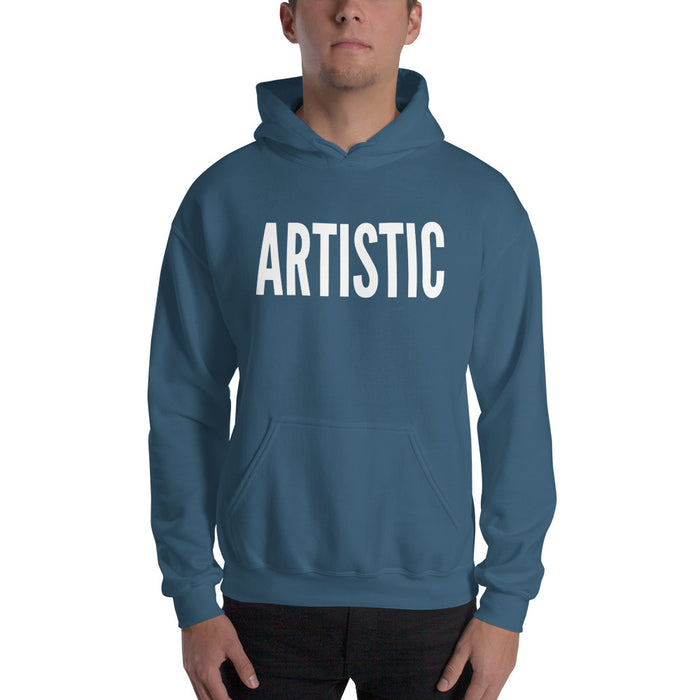 Artistic Graphic Hooded Sweatshirt - Bloom Seventy Seven
