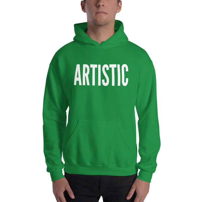 Artistic Graphic Hooded Sweatshirt - Bloom Seventy Seven