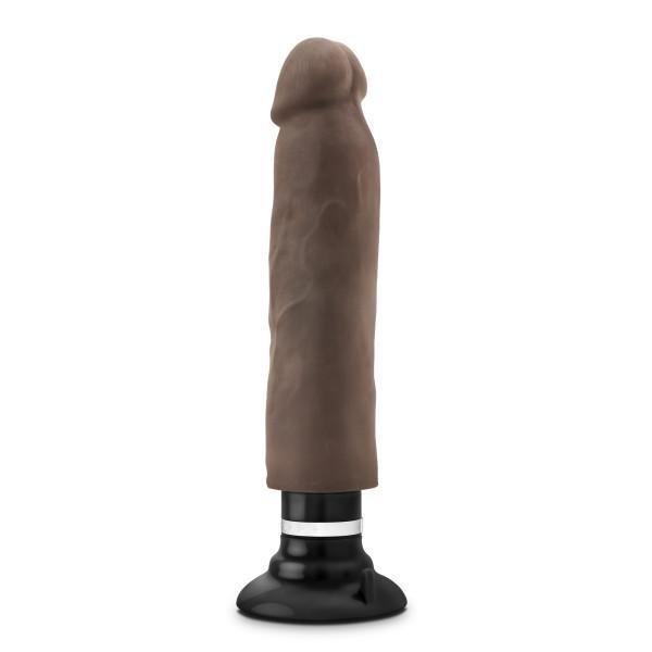 Chocolate Magnum Vibrating Dildo | Au Naturel 11 Sensa Feel - Dildos Intimates Adult Boutique