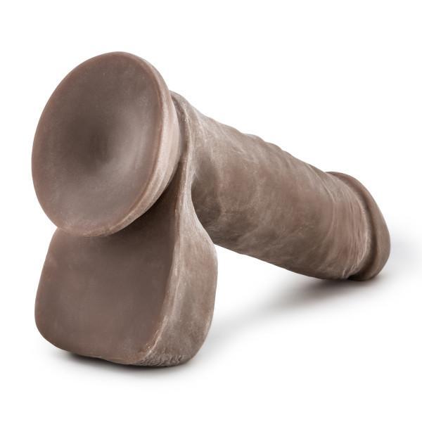 Au Naturel 8 Sensa Feel Dildo Chocolate – Dildos Category Intimates Adult Boutique