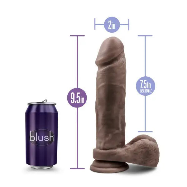 Au Naturel 9.5in Dildo with Suction Cup  Intimates Adult Boutique