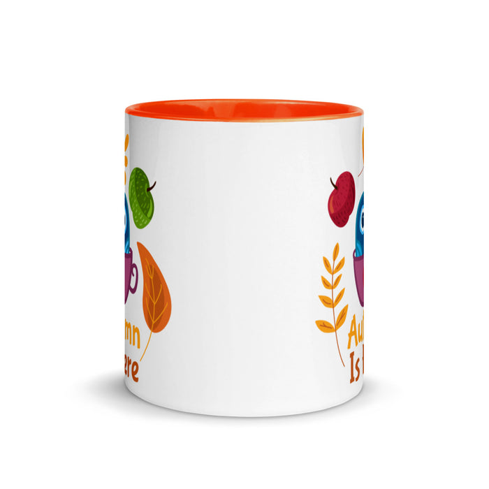 Autumn is Here Mug with Color Inside - Bloom Seventy Seven