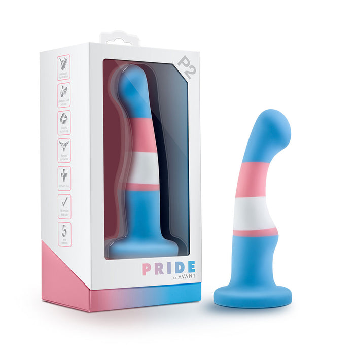 Avant Pride P2 Trans Dildo With Suction Cup  Intimates Adult Boutique