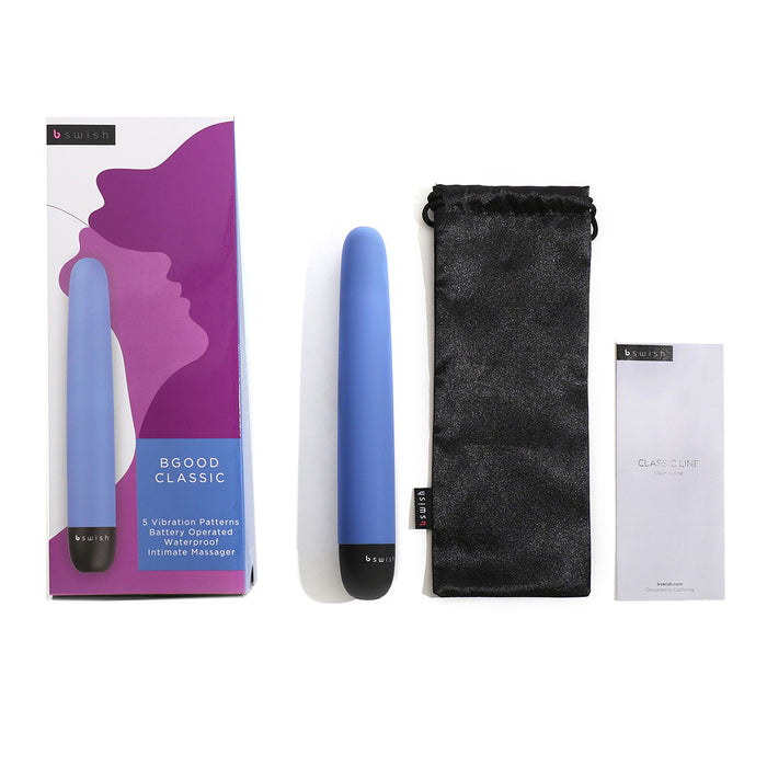 B Swish Bgood Classic - Denim Blue | Sextoys for Women Intimates Adult Boutique