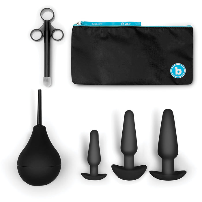 B-Vibe Anal Training Set - Black Intimates Adult Boutique