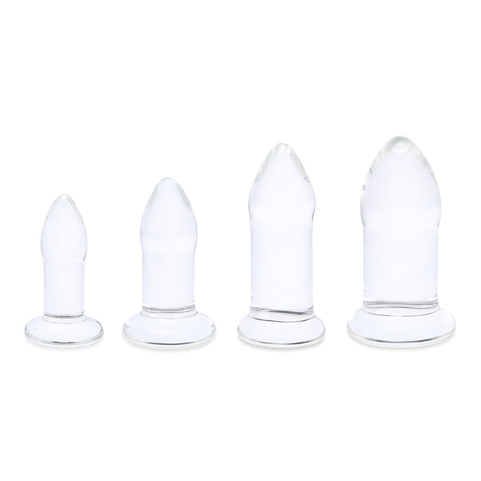 B-Vibe Glass Anal Dilators Set - Anal Toys Collection Intimates Adult Boutique