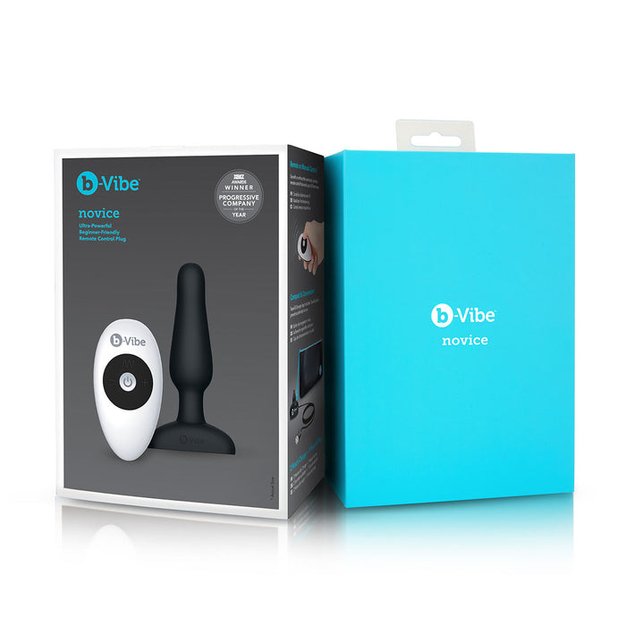 Anal Toys: B-Vibe Beginners Butt Plug - Black Intimates Adult Boutique