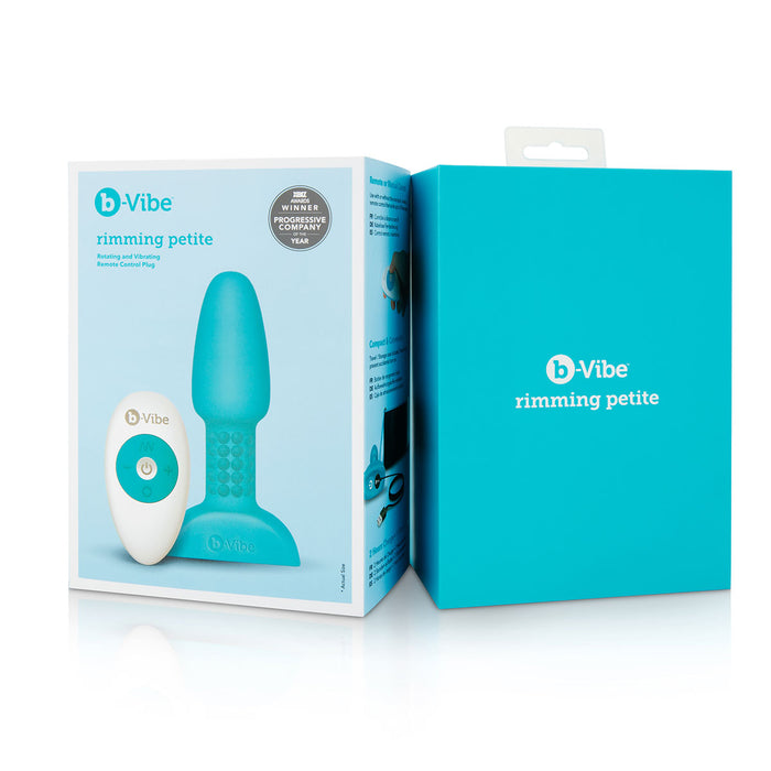 B-Vibe Rimming Petite Plug - Teal | Anal Toys Intimates Adult Boutique