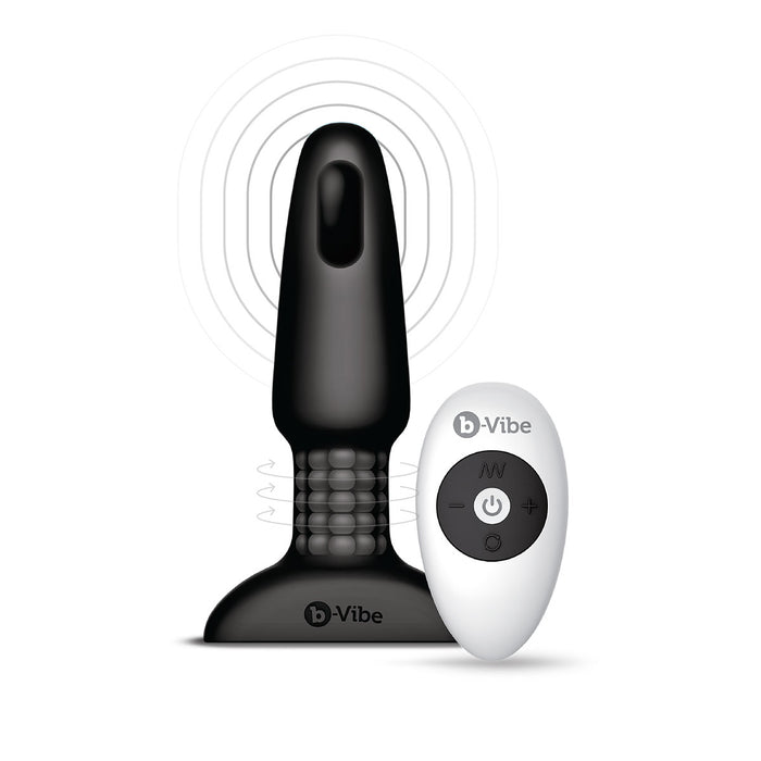 B-Vibe Rimming Plug 2 - Black Intimates Adult Boutique