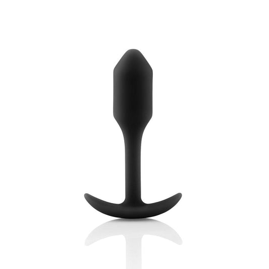 B-Vibe Snug Plug 1 Small - Black | Anal Toys | Shop Now Intimates Adult Boutique