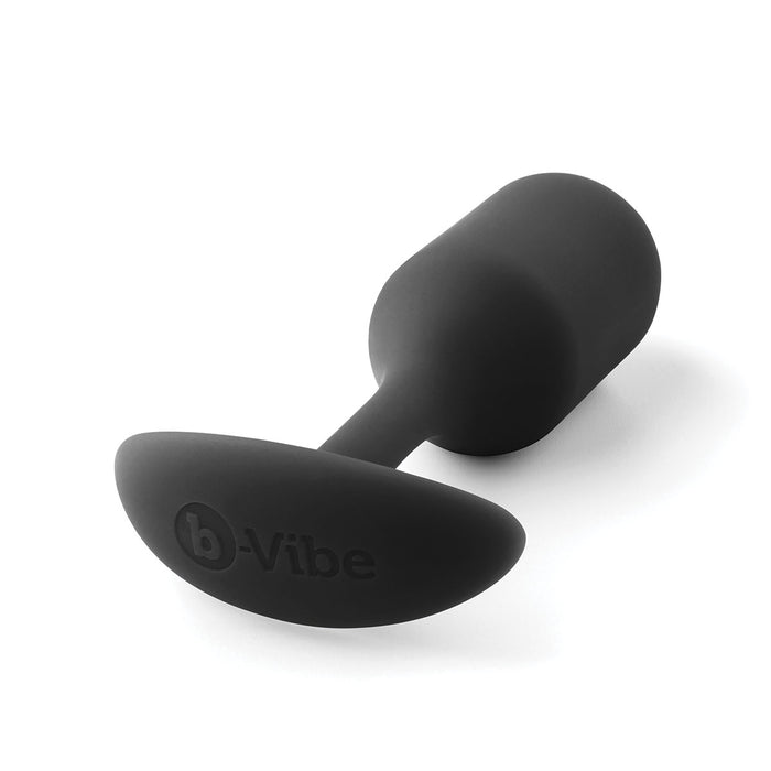 Medium Black Anal Toy: B-Vibe Snug Plug 2 - Neutral Title Intimates Adult Boutique