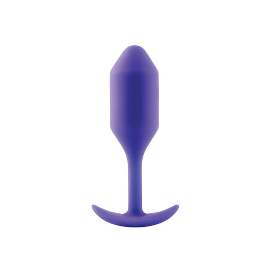 Medium Purple B-Vibe Snug Plug 2: Anal Toys for All Preferences Intimates Adult Boutique