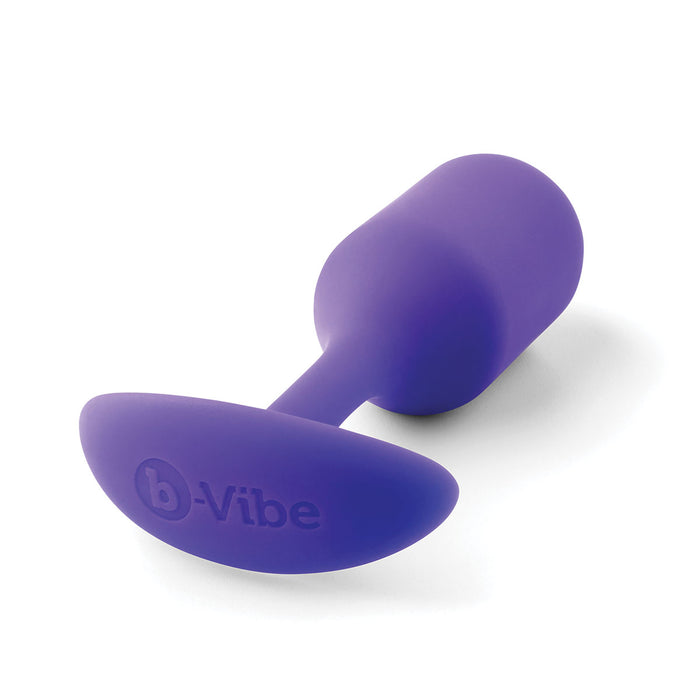 Medium Purple B-Vibe Snug Plug 2: Anal Toys for All Preferences Intimates Adult Boutique