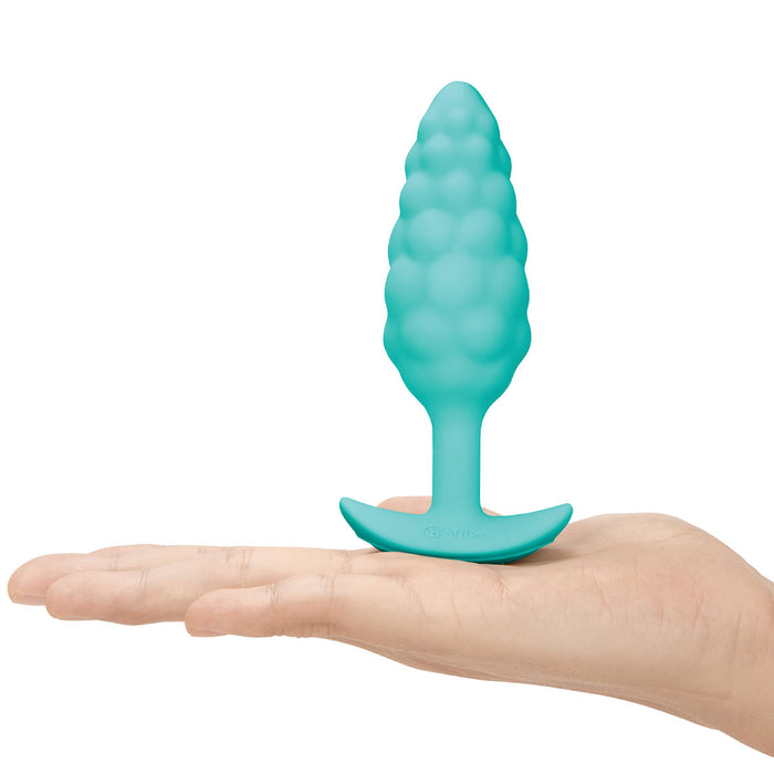B-Vibe Texture Plug Bump Mint (Small) Intimates Adult Boutique