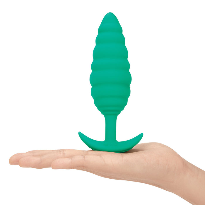 B-Vibe Texture Plug Twist Green | Anal Toys Category Intimates Adult Boutique