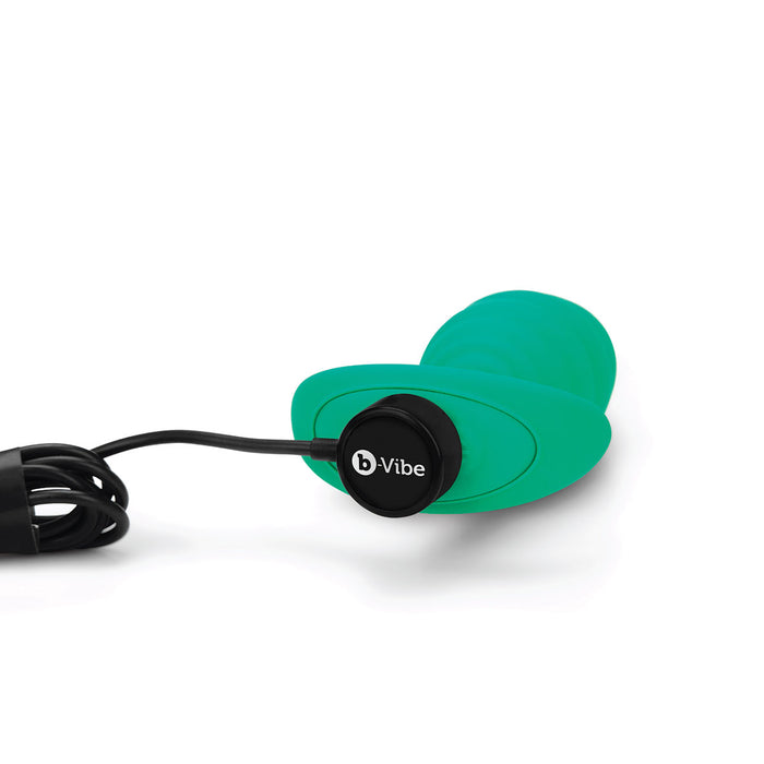 B-Vibe Texture Plug Twist Green | Anal Toys Category Intimates Adult Boutique