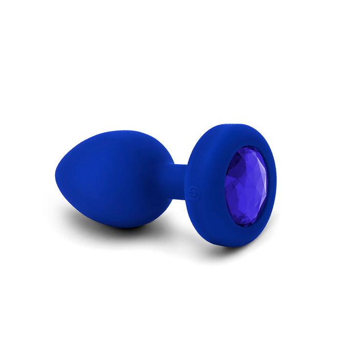 Blue Sapphire B-Vibe Vibrating Jewel Plug in L-XL Size | Anal Toys  Intimates Adult Boutique