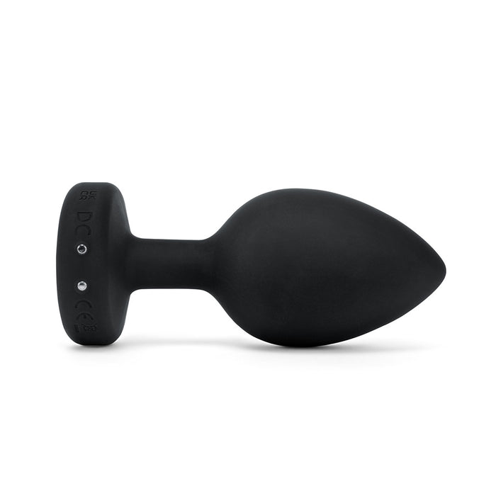 B-Vibe Vibrating Jewel Plug 2XL - Black Intimates Adult Boutique