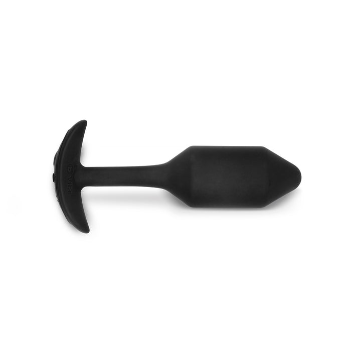 B-Vibe Vibrating Snug Plug 2 (M) - Black | Anal Toys Intimates Adult Boutique