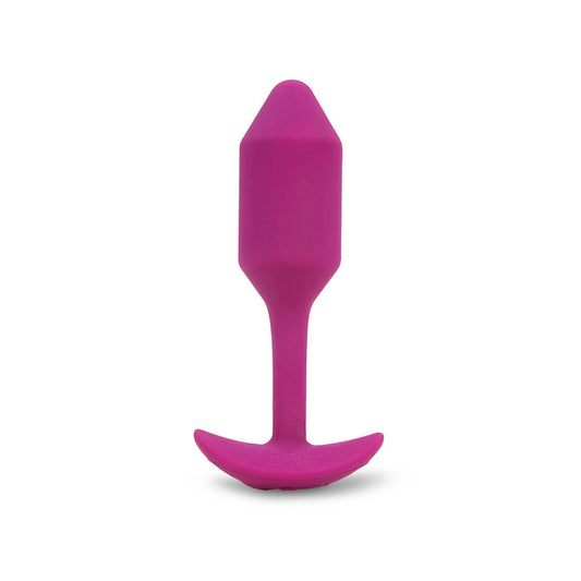 B-Vibe Vibrating Snug Plug 2 (M) - Rose Intimates Adult Boutique