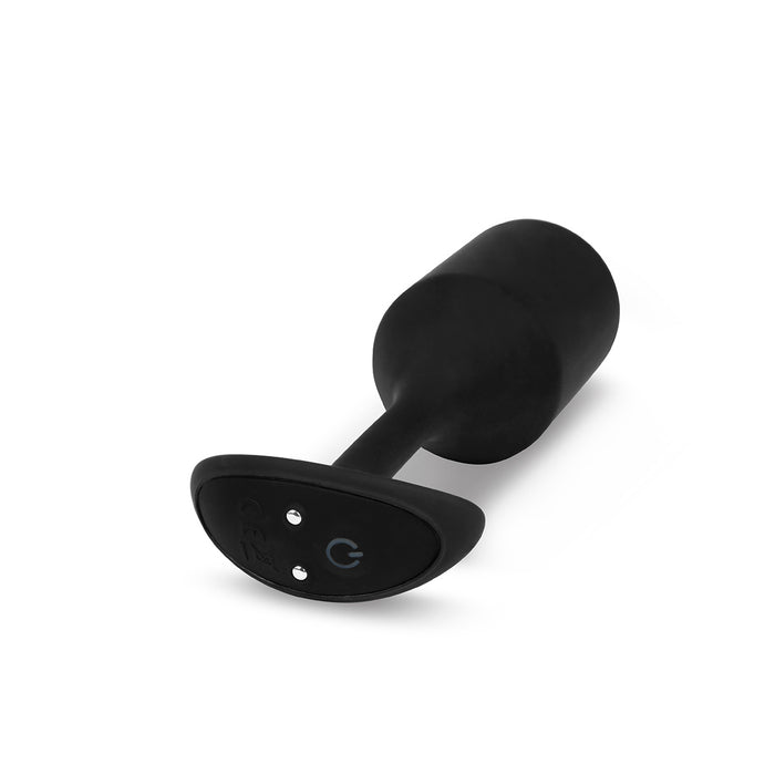 B-Vibe Vibrating Snug Plug 4 (XL) - Black Intimates Adult Boutique