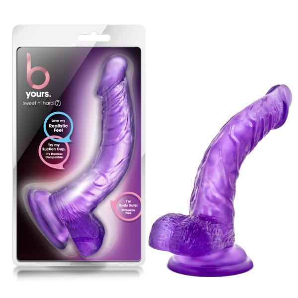 B Yours Sweet N Hard 7 Purple | Dildos Intimates Adult Boutique