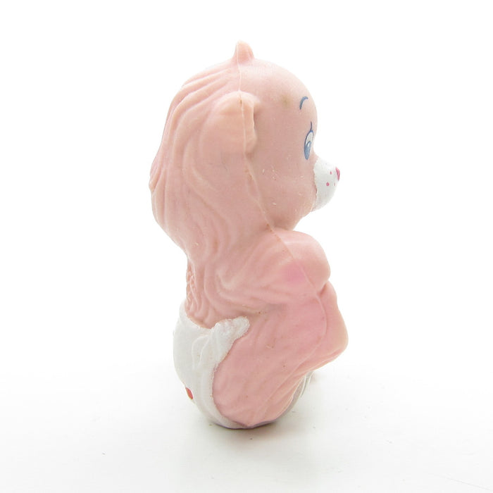 Baby Hugs Bear Playing with her ball vintage Care Bears miniature figurine
