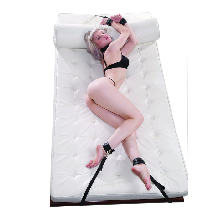 Fetish Bedspread Under Bed Bondage Straps - Fetish Play Intimates Adult Boutique