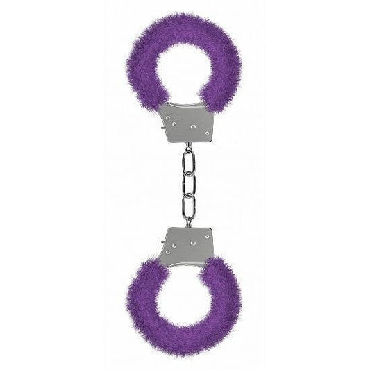 Beginner's Furry Handcuffs Purple - Fetish Collection Intimates Adult Boutique