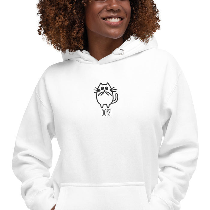 Bella Aster Oops, Cat Women's Hoodie